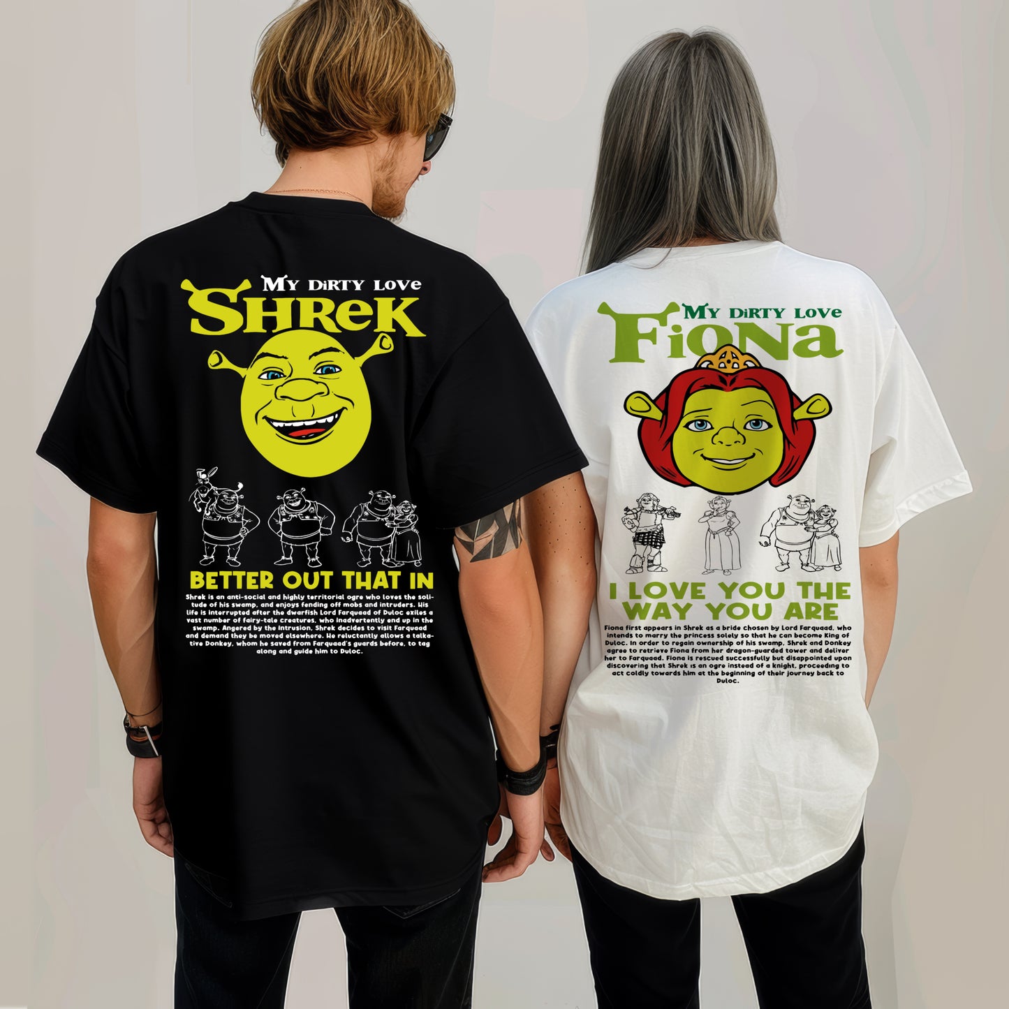 playeras en pareja